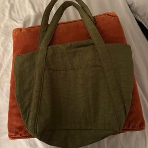 BAGGU mini cloud bag in kelp